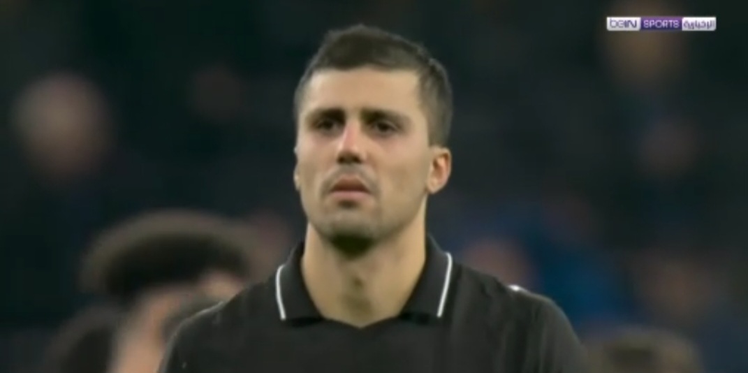 غرامة مالية على رودري بعد انتقاده التحكيم في الدوري الإنجليزي