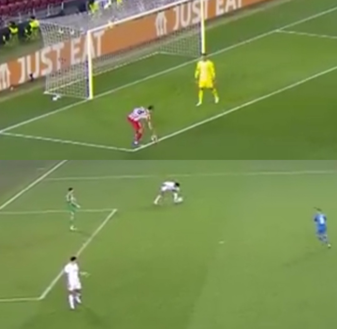 واقعة متكررة وقرار مختلف.. جدل تحكيمي جديد في دوري الأبطال