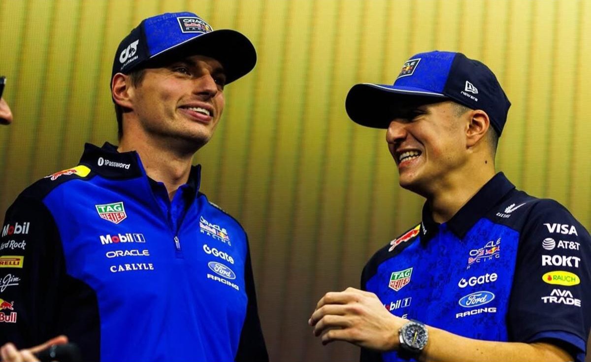 فيرستابن يهنئ حجار بعد إنجازه التاريخي في موناكو.. وأول منصة تتويج مع ريد بُل