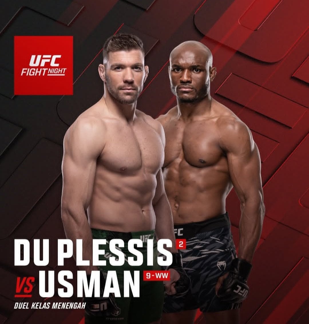 رسميًا.. دريكوس دو بليسيس يواجه كامارو عثمان في نزال رئيسي ببطولة UFC Oklahoma City