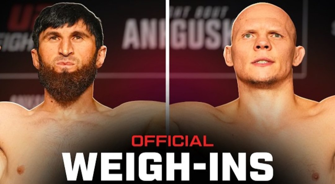 نتائج الميزان الرسمي لعرض UFC Abu Dhabi.. أنكالايف وجوسكوف يجتازان الميزان بنجاح