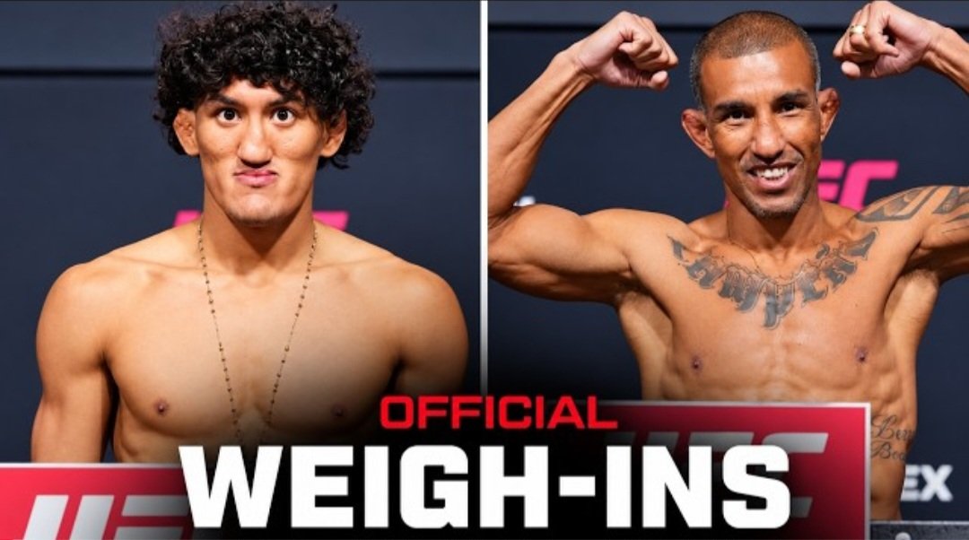 نتائج ميزان UFC Vegas 121.. روساس وبارسيلوس ينجحان في اختبار الوزن